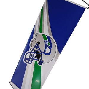 Seattle Seahawks Retro Helmet Vinyl Retractable Banner 28" NFL Licensed Decor